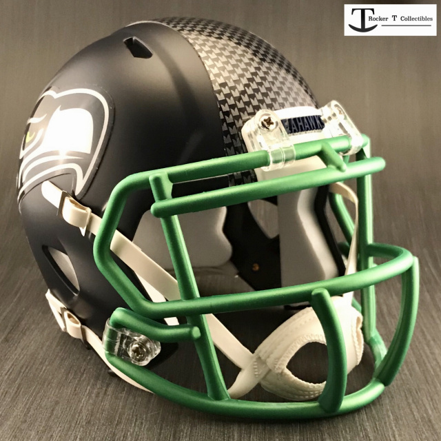 Seattle Seahawks Custom Speed Mini Helmet
